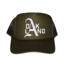 Load image into Gallery viewer, the OAKLAND Trucker- Olive Green