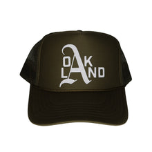 Load image into Gallery viewer, the OAKLAND Trucker- Olive Green