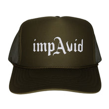 Load image into Gallery viewer, the impAvid Trucker- Olive Green