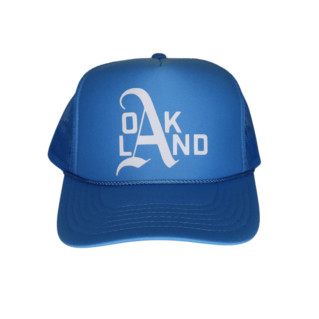 the OAKLAND Trucker- Baby Blue