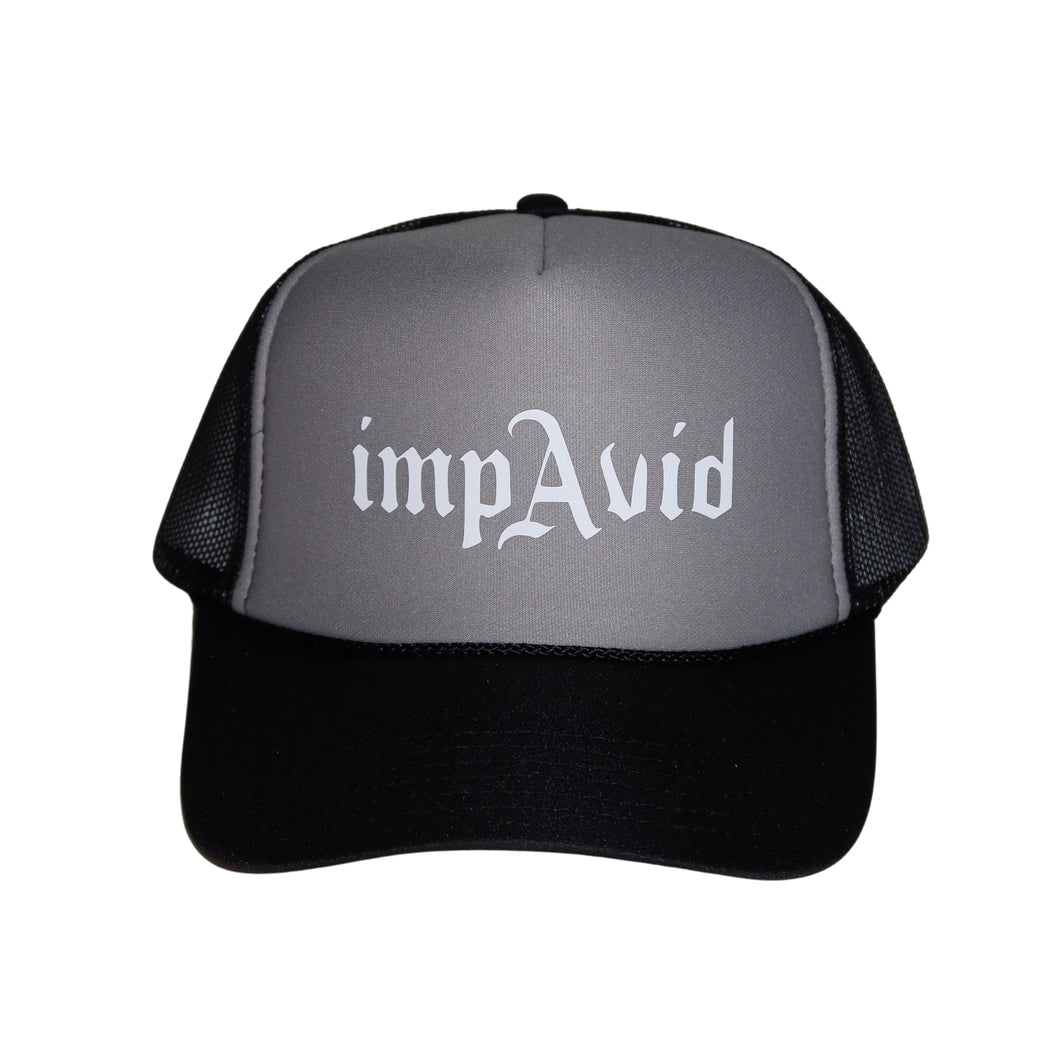 the impAvid Trucker- Gray & Black