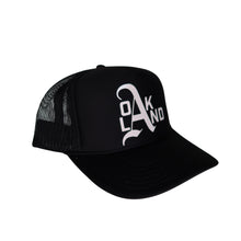 Load image into Gallery viewer, the OAKLAND Trucker- Black
