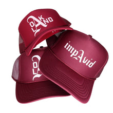 Load image into Gallery viewer, the OAKLAND Trucker- Burgundy Red
