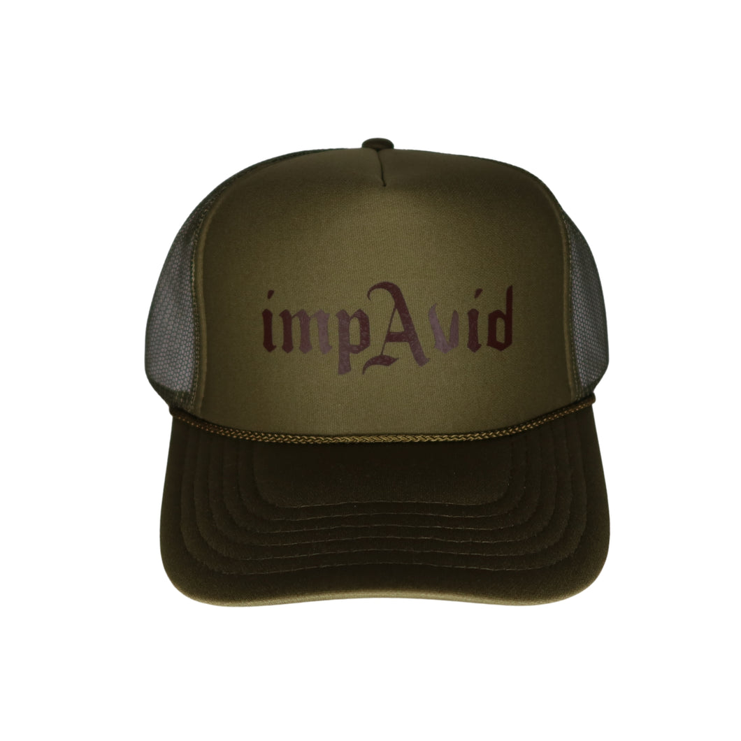 the impAvid Trucker- Olive Green